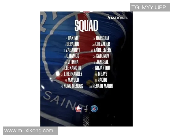 巴黎欧冠客战勒沃库森大名单公布登贝莱在列马尔基尼奥斯领衔防线